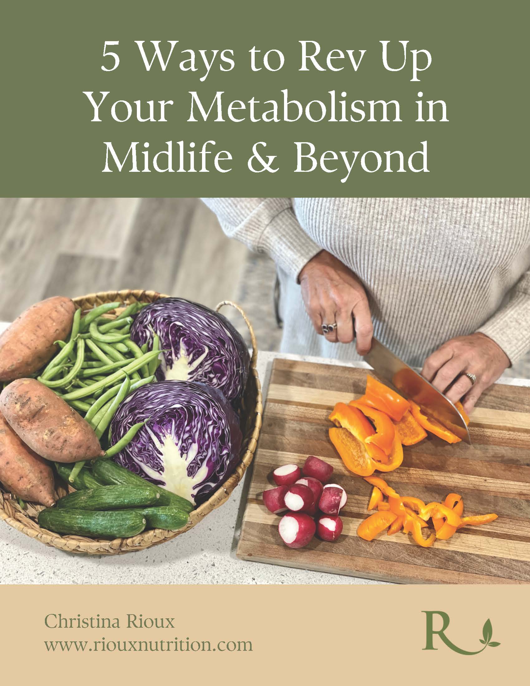 5 Ways to Rev Up Your Metabolism in Midlife & Beyond